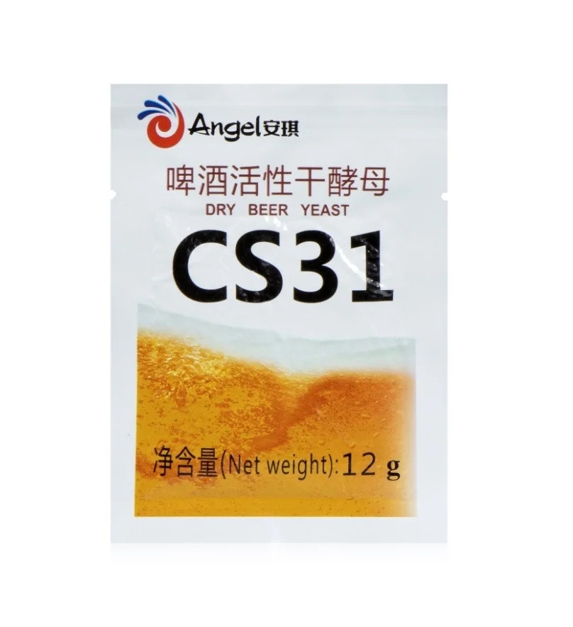 Дрожжи пивные Angel CS31 12гр эль светлый