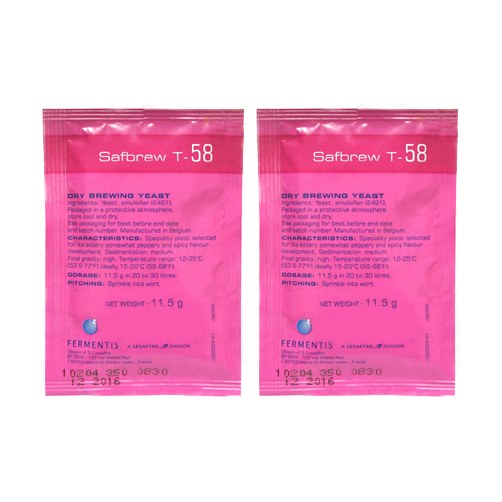 Дрожжи пивные Safale T-58 11,5гр