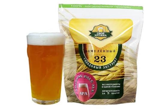Солодовый концентрат Своя кружка American Pale Ale 2,1 кг