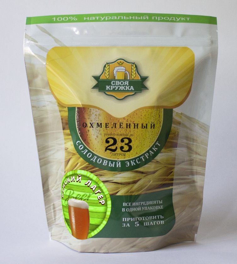 Солодовый концентрат Своя кружка Венский лагер 2,1кг