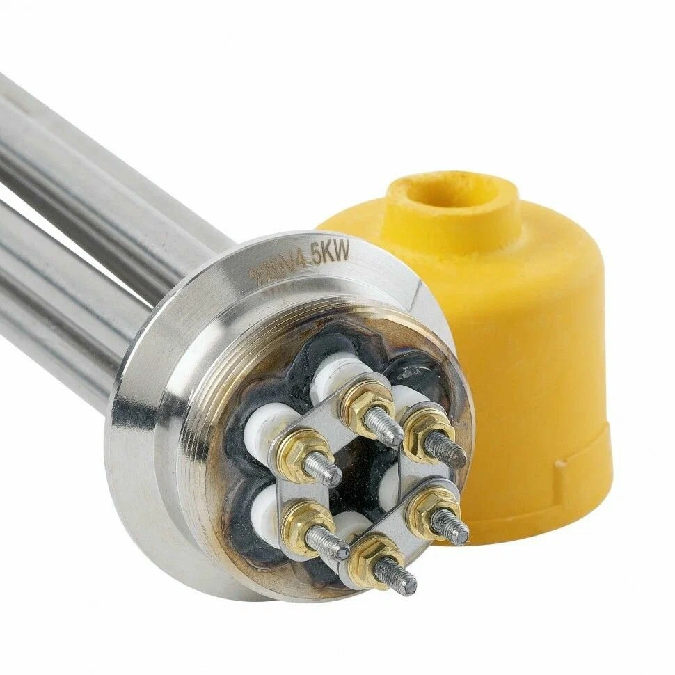 ТЭН 4,5 кВт DN 2,0" с проводом 1,5 м